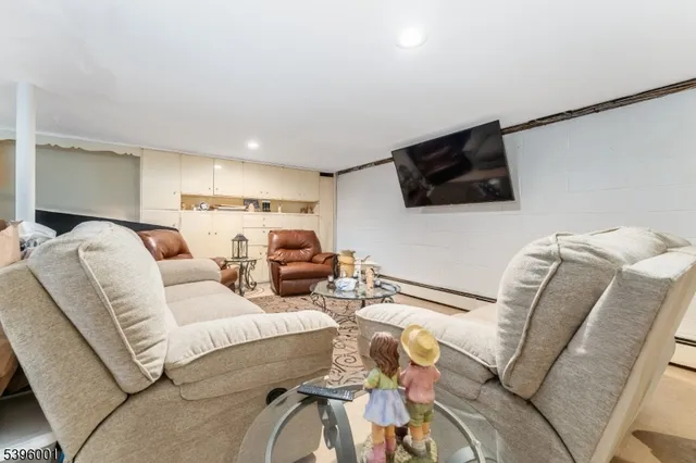 a view of a lake with a mountain