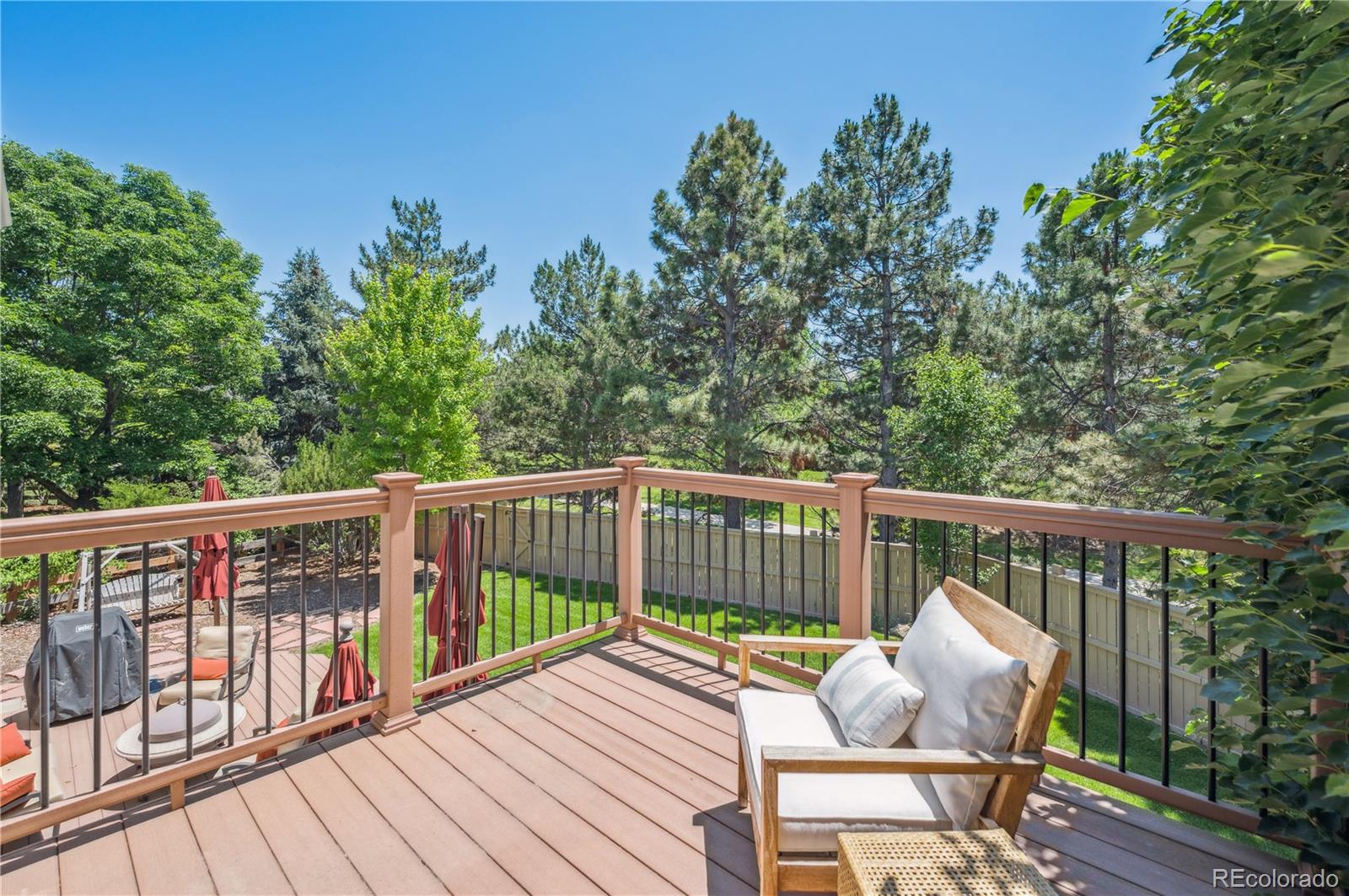10096 Hughes Place Highlands Ranch, CO 80126 - Photo 44 of 50 a view of a two chairs on the deck