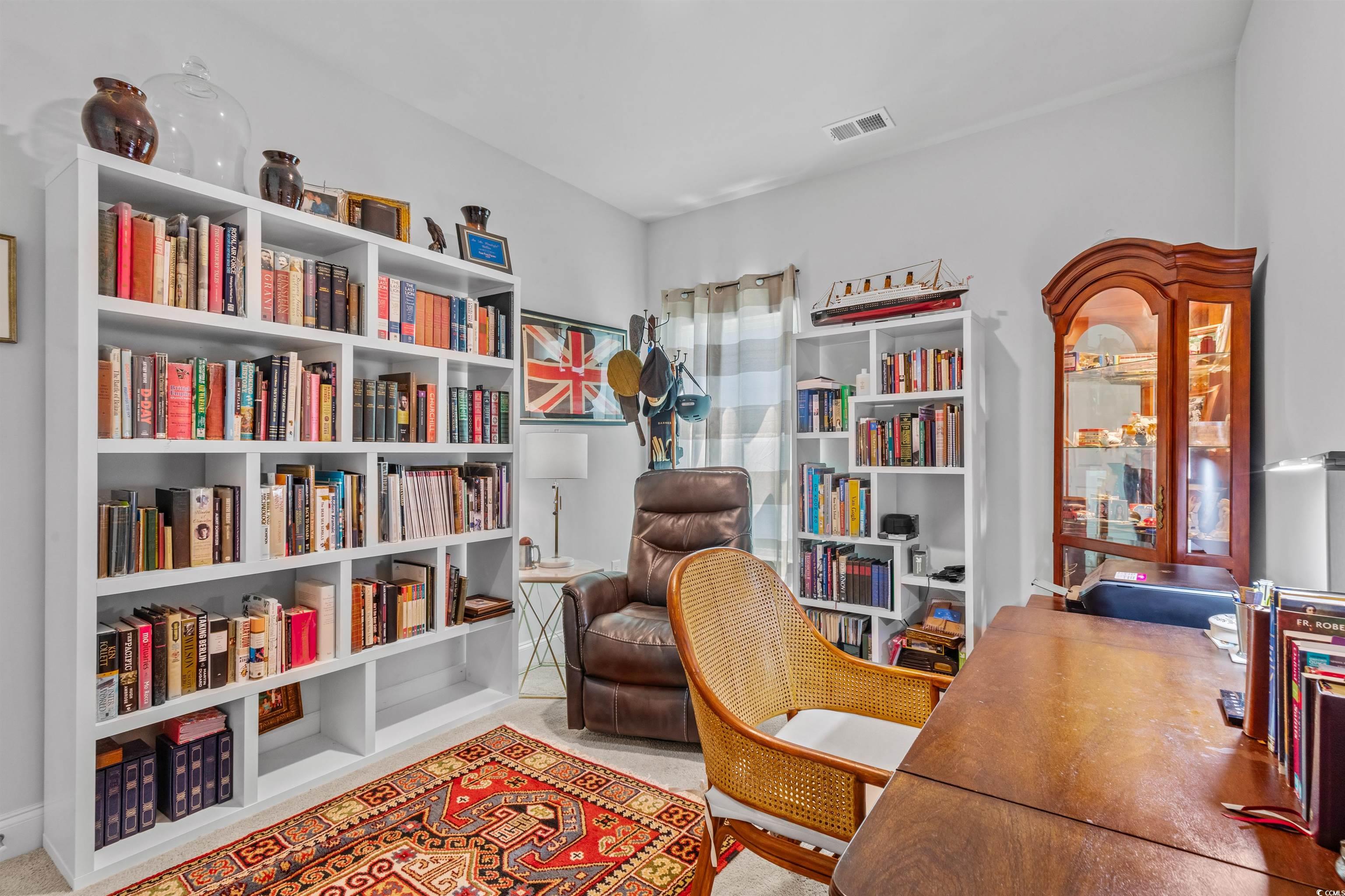 2464 Rock Dove Road Myrtle Beach, SC 29577 - Photo 23 of 34 Sitting room with carpet floors and visible vents