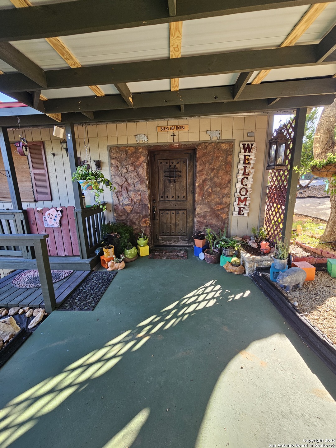 116 Debra Lane Hunt, TX 78024 - Photo 21 of 34 a view of swimming pool with outdoor seating and a patio