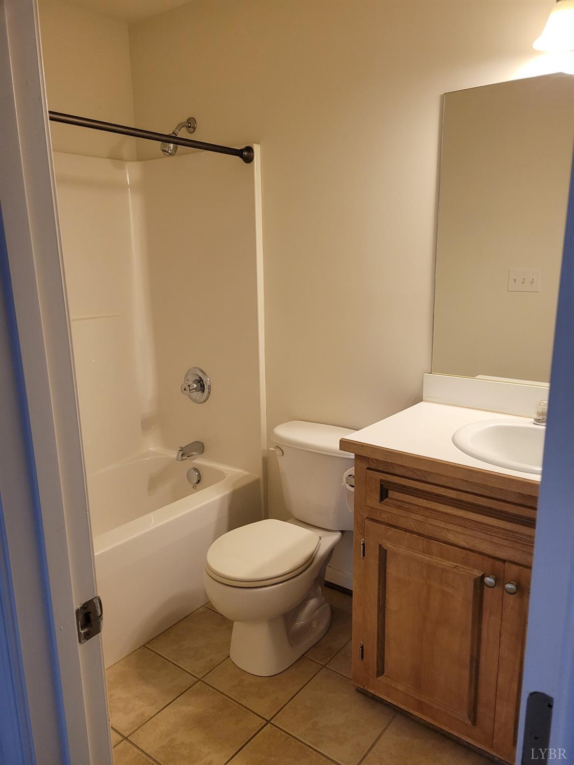 716 Leesville Road, Unit 603 Lynchburg, VA 24502 - Photo 10 of 13 a bathroom with a sink a toilet and shower