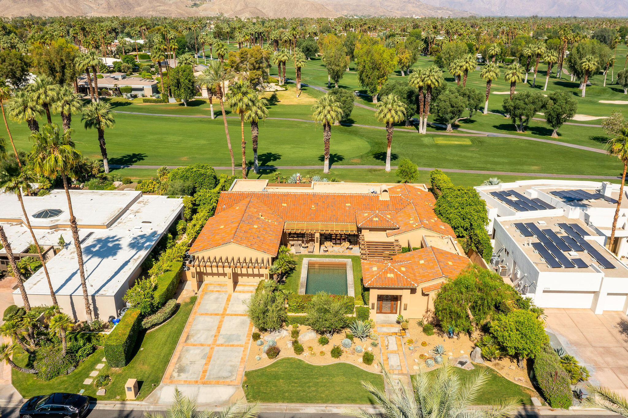37551 Thompson Road Rancho Mirage, CA 92270 - Photo 46 of 48 Aerial