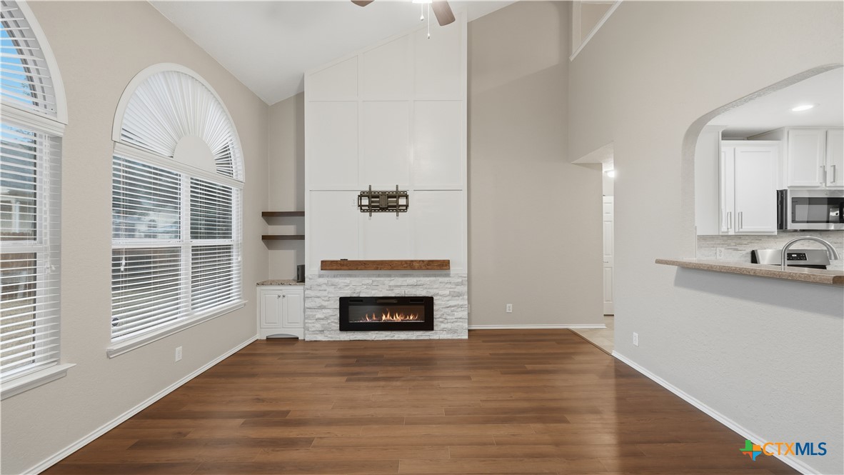 716 Hollow Ridge Schertz, TX 78108 - Photo 13 of 47 Enjoy the ambiance with this amazing fireplace