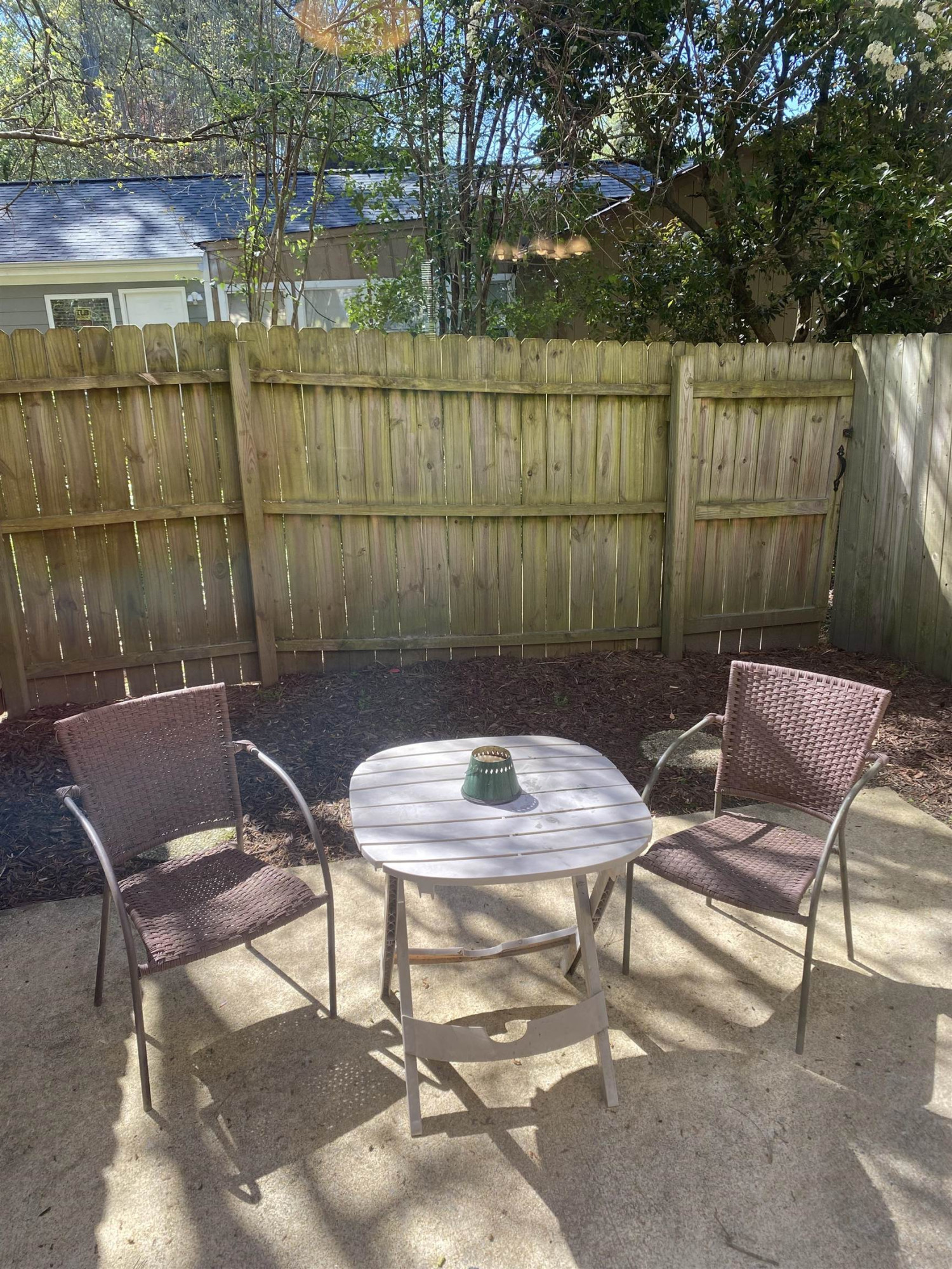 643 Springview Trail Garner, NC 27529 - Photo 34 of 34 a backyard of a house with table and chairs