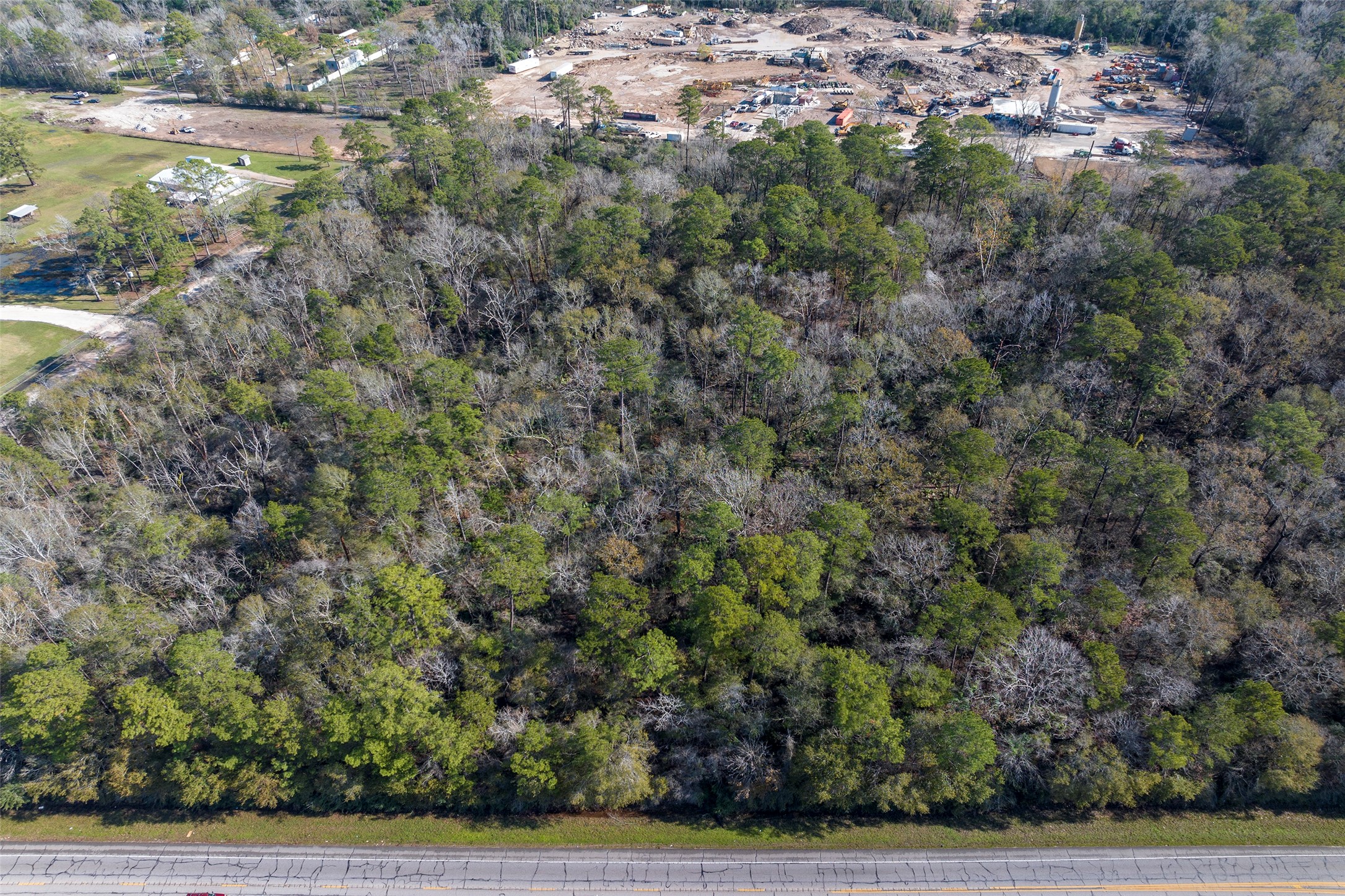 0 Fm 1485 Road New Caney, TX 77357 - Photo 11 of 13 a view of a forest with a yard