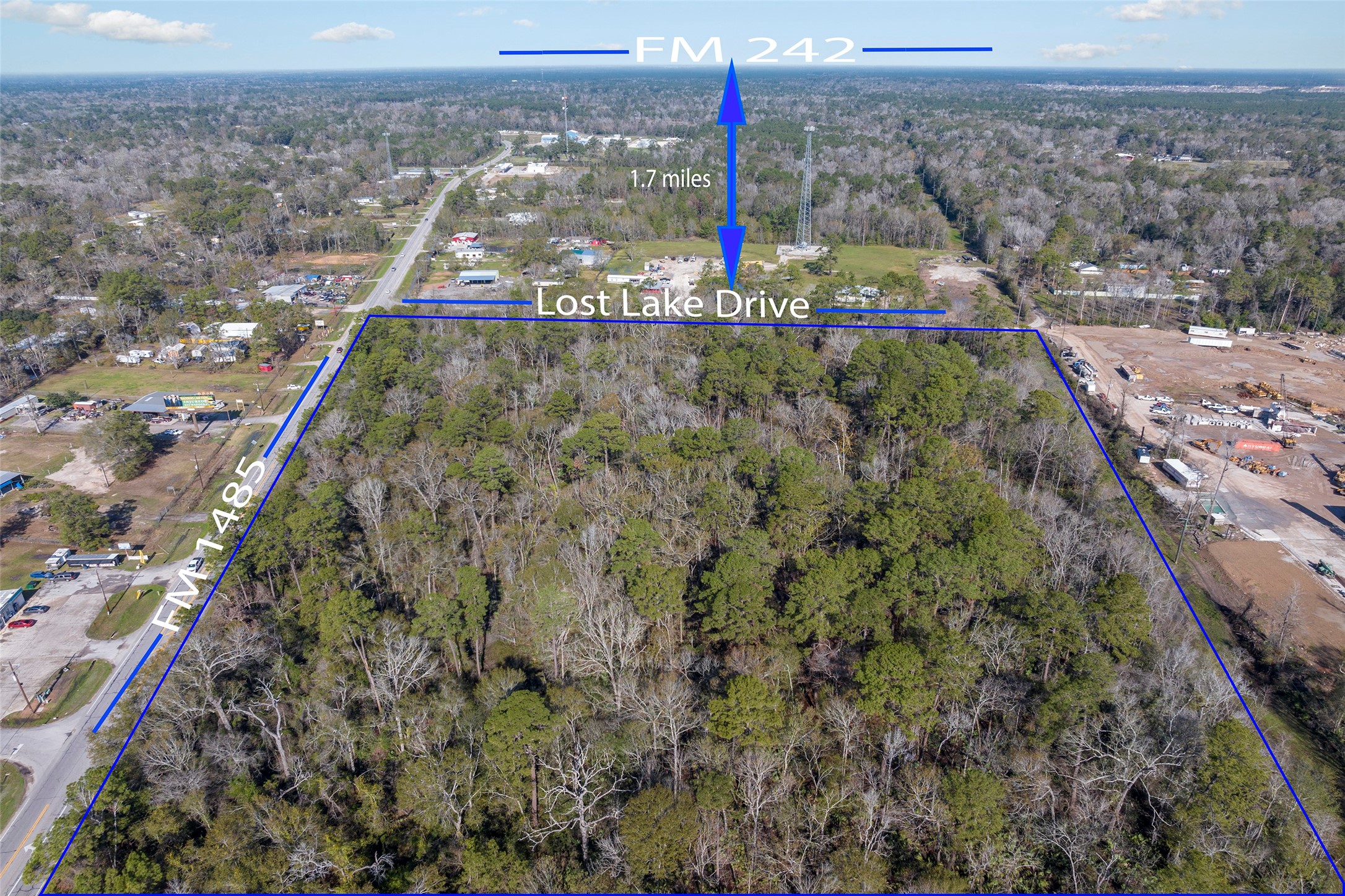 0 Fm 1485 Road New Caney, TX 77357 - Photo 3 of 13 a view of a city