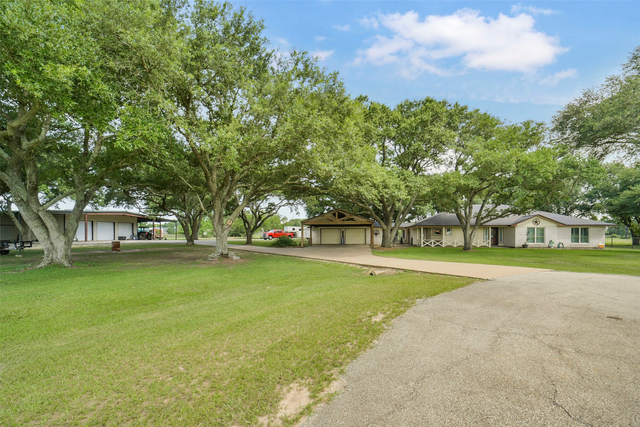 29103 Quail Nest Road Hockley, TX 77447 - Photo 46 of 49 Large driveway - perfect for trucks and trailers