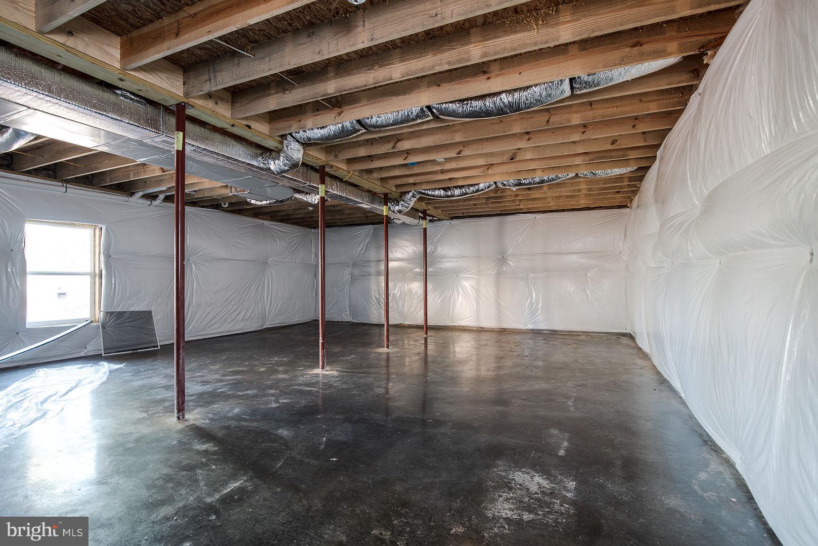 6415 Griffinsburg Road Boston, VA 22713 - Photo 22 of 24 Full Unfinished Walkout Basement