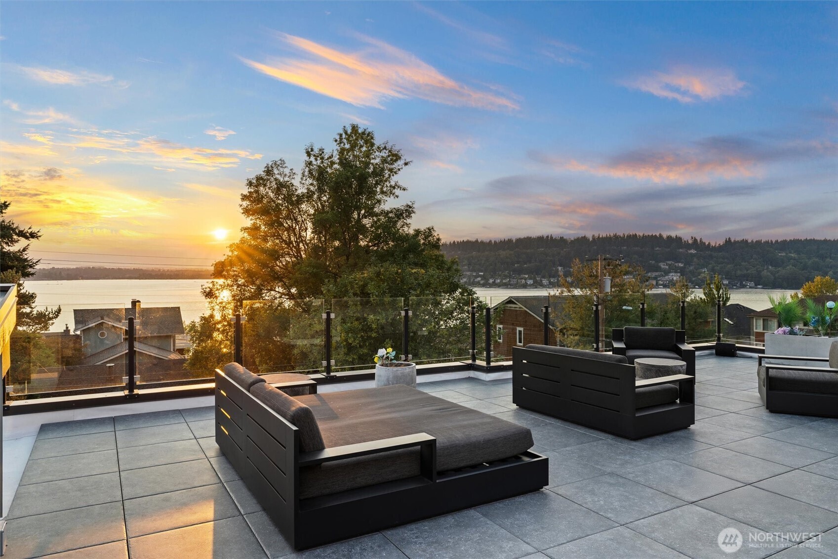 903 North 33rd Place Renton, WA 98056 - Photo 3 of 20 a view of a terrace with furniture