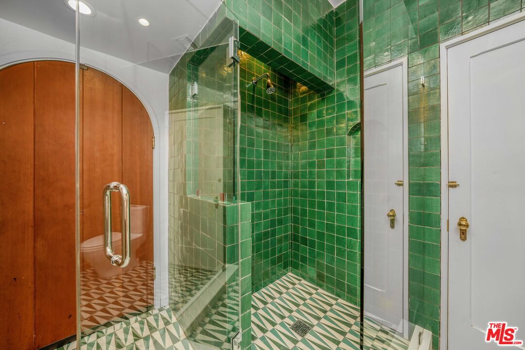 4124 Dundee Drive Los Angeles, CA 90027 - Photo 22 of 54 a bathroom with a shower