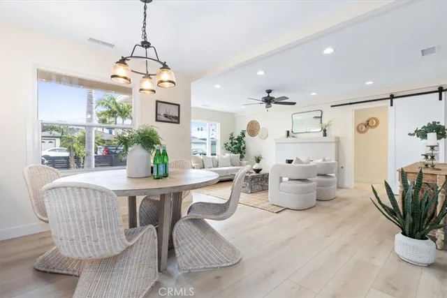 a bathroom with a shower and a mirror
