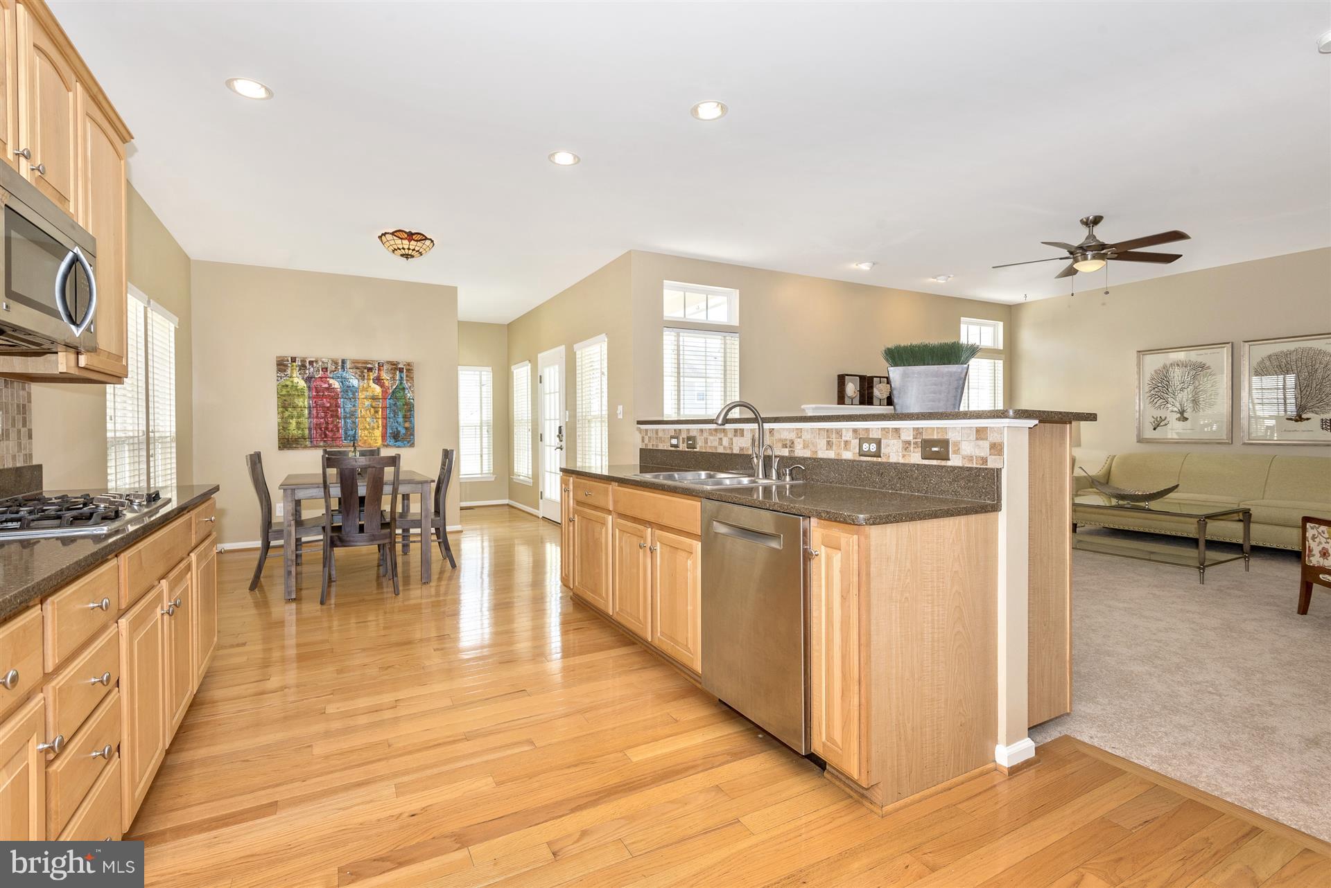9013 Bealls Farm Road Frederick, MD 21704 - Photo 6 of 30 Bright kitchen opens to seated breakfast area