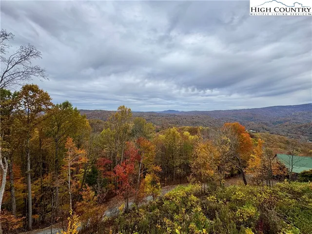 a view of city and mountain