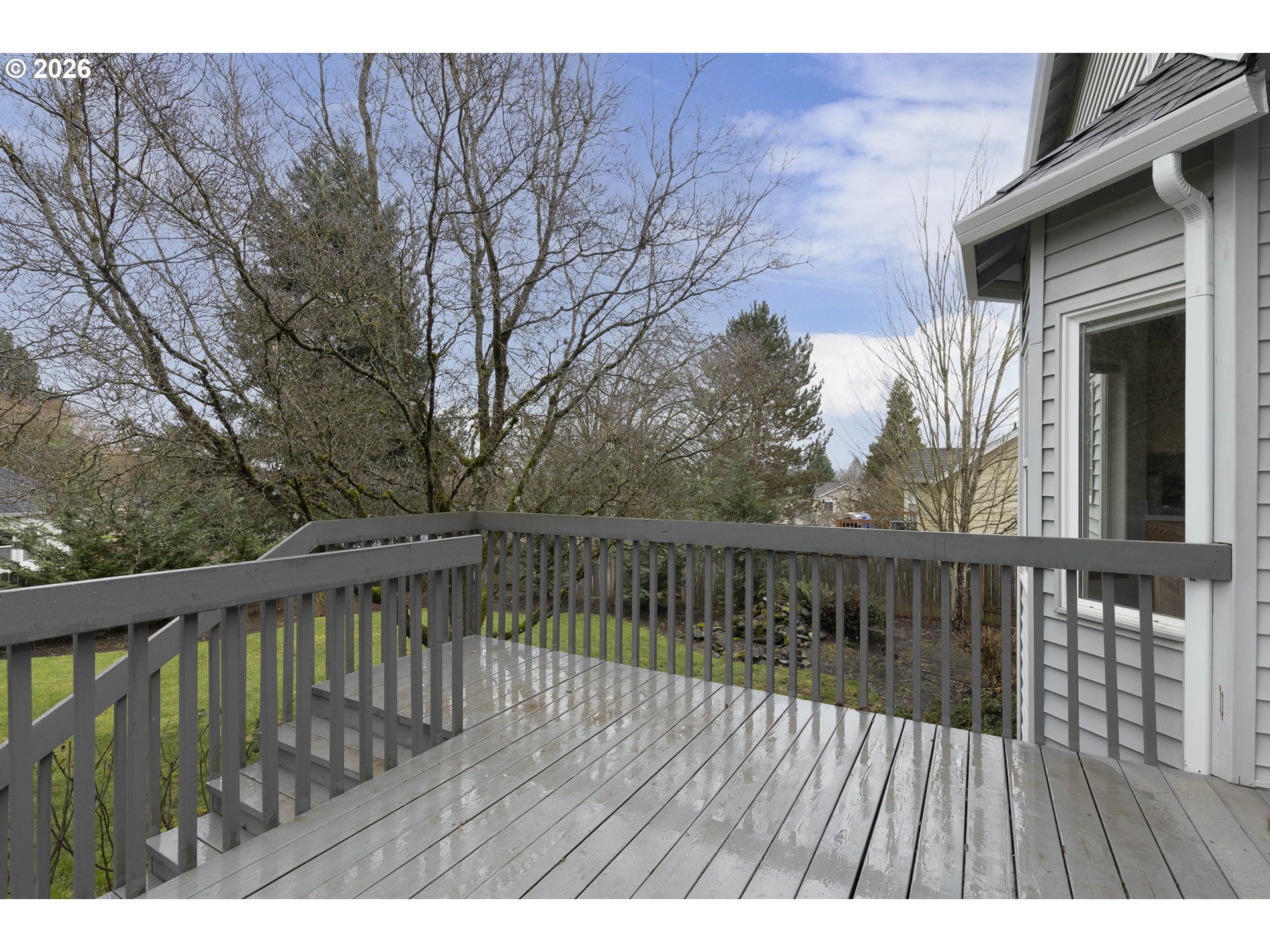 165 Northwest Peach Street Dundee, OR 97115 - Photo 31 of 35 a view of balcony with wooden floor