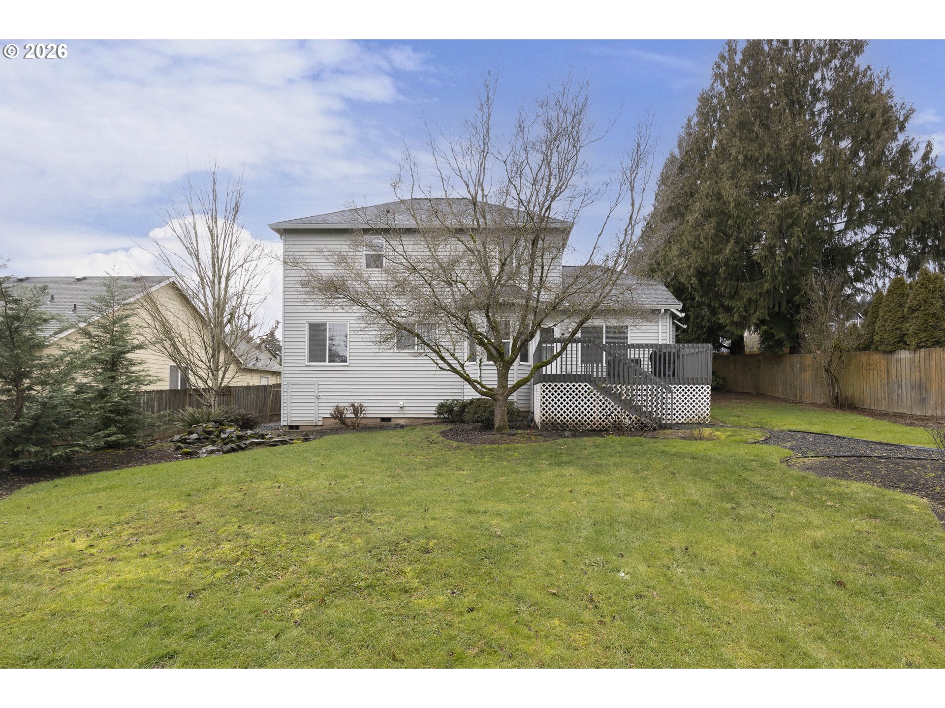 165 Northwest Peach Street Dundee, OR 97115 - Photo 35 of 35 a view of a back yard