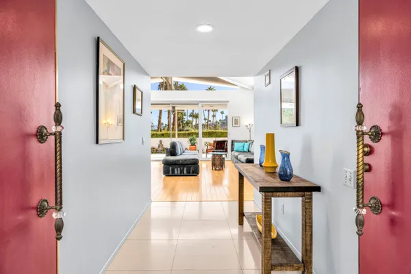 a view of a living room
