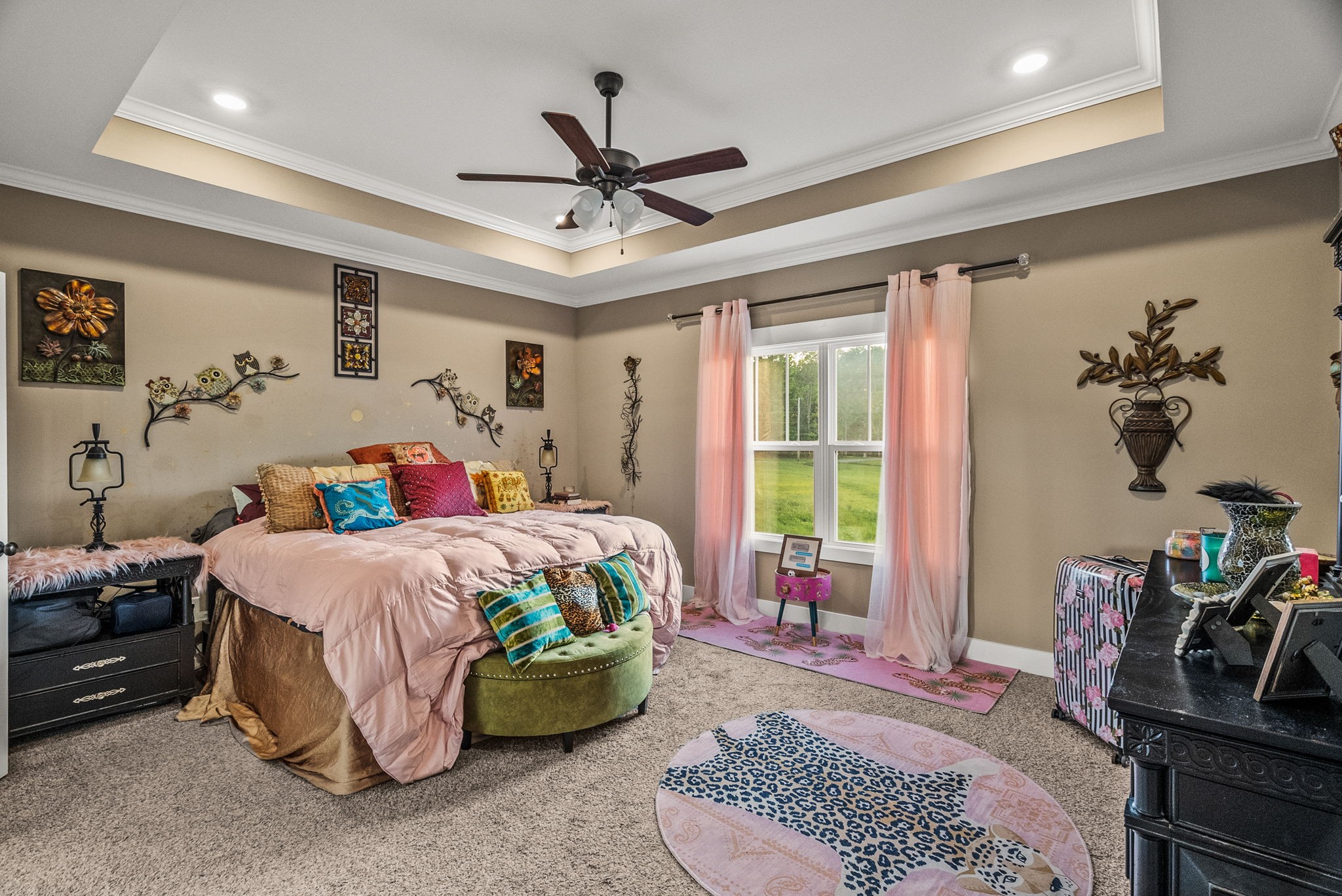 3378 New Hall Road Greenbrier, TN 37073 - Photo 39 of 83 a bedroom with a bed a couch and a window