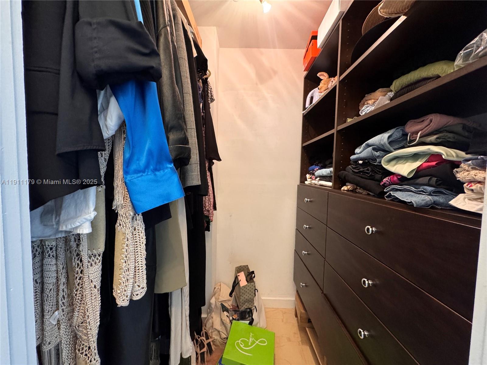 8233 Harding Avenue, Unit 403 Miami Beach, FL 33141 - Photo 9 of 11 a view of walk in closet