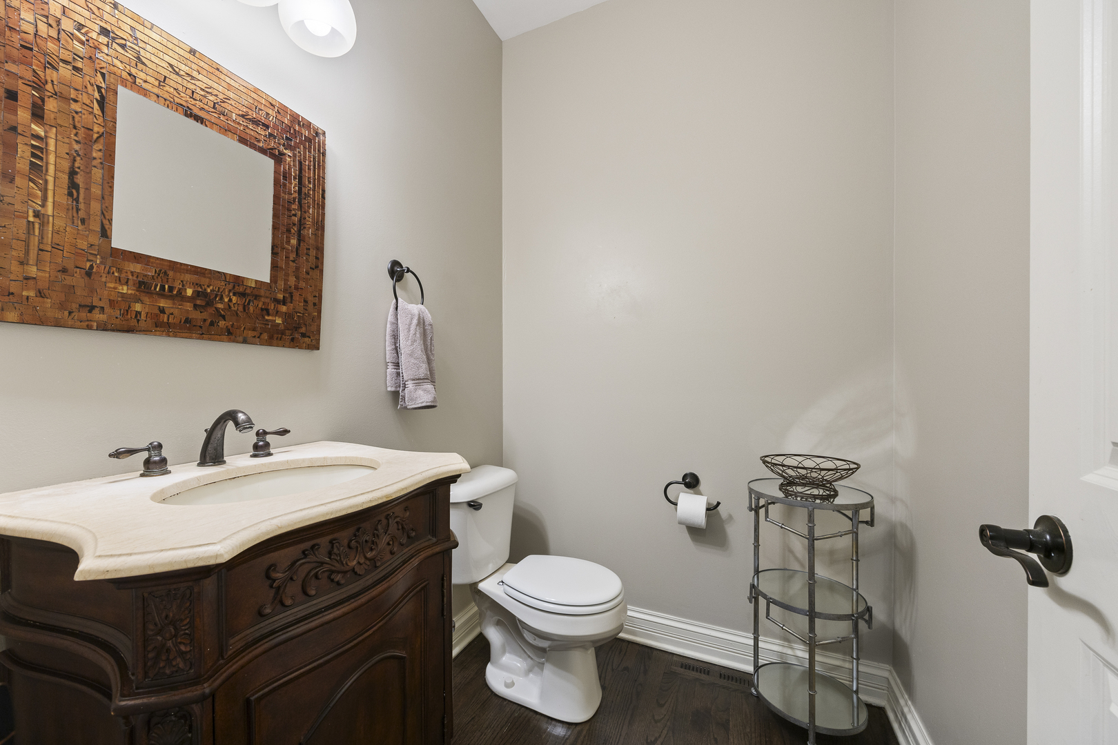 2177 Red Maple Lane Aurora, IL 60502 - Photo 16 of 40 a bathroom with a sink and a toilet