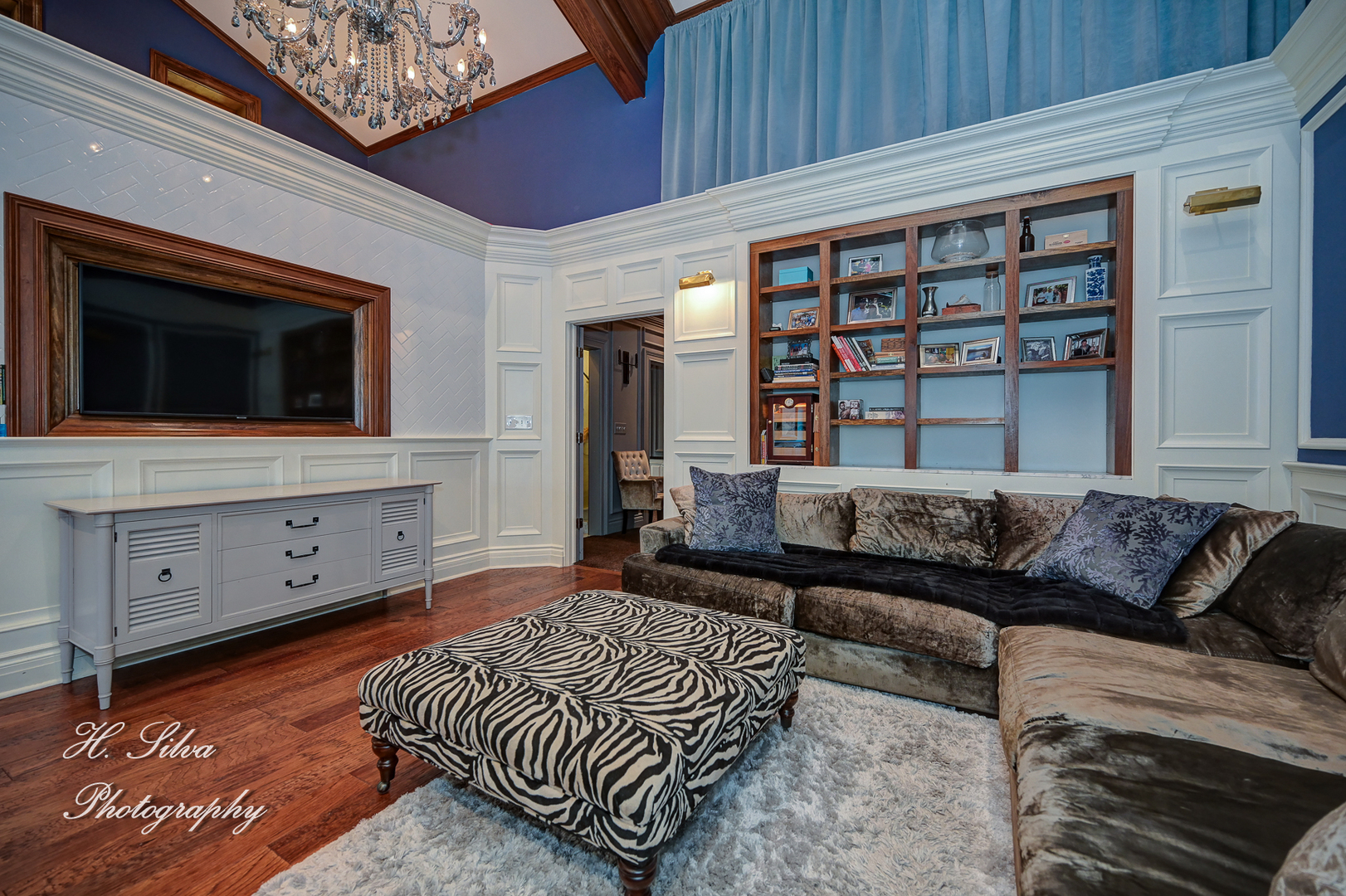 8106 Maple Street Marengo, IL 60152 - Photo 7 of 48 a living room with furniture and a flat screen tv