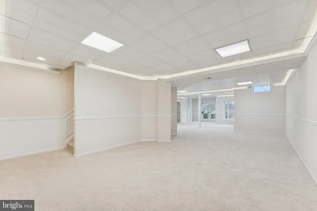 a view of empty room