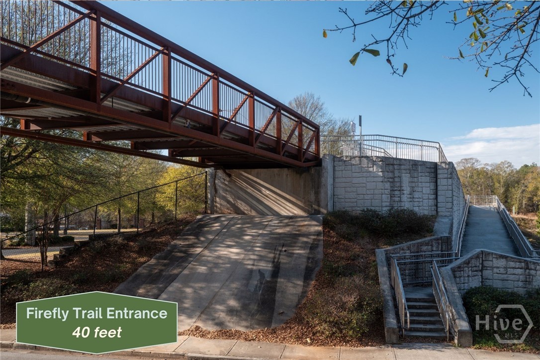 357 South Peter Street Athens, GA 30601 - Photo 7 of 16 Firefly trail entrance across the street
