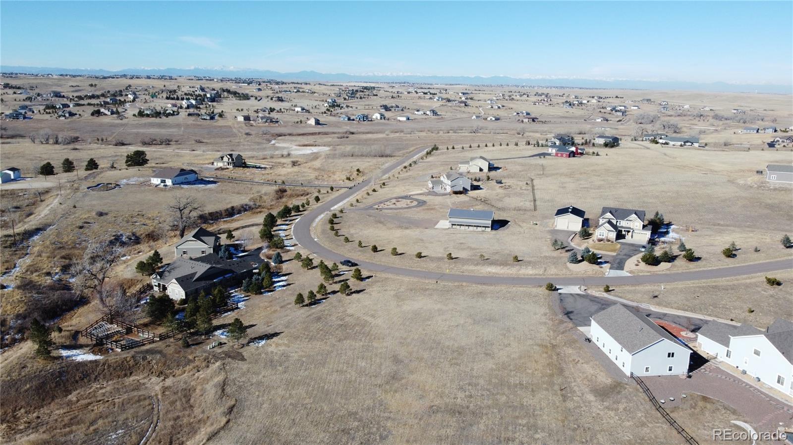 3131 Antelope Ridge Trail Parker, CO 80138 - Photo 4 of 13 an aerial view of house with outdoor space