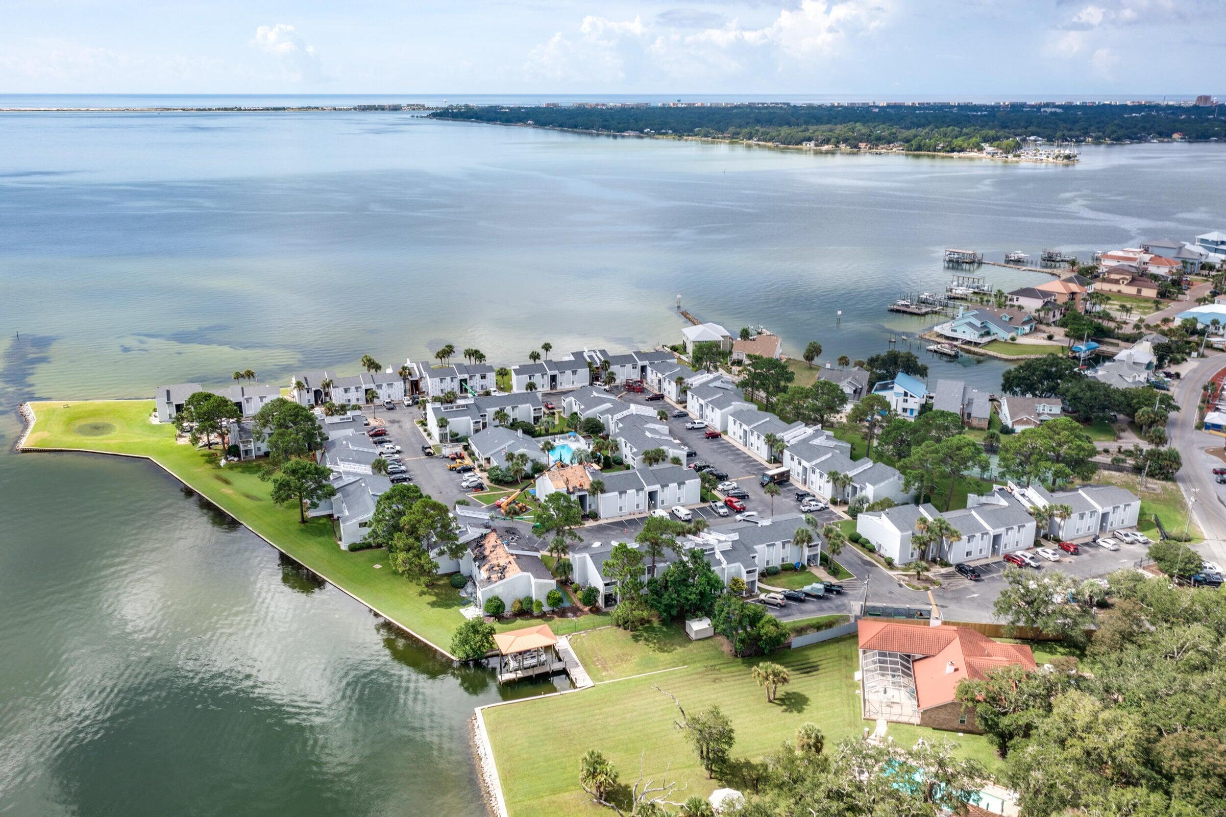 101 Old Ferry Road, Unit 10B Shalimar, FL 32579 - Photo 29 of 30 a view of a lake