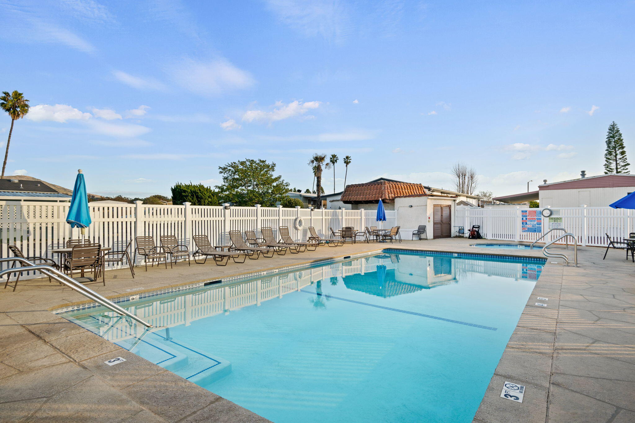 6180 Via Real, Unit 32 Carpinteria, CA 93013 - Photo 30 of 34 a view of a terrace with chairs