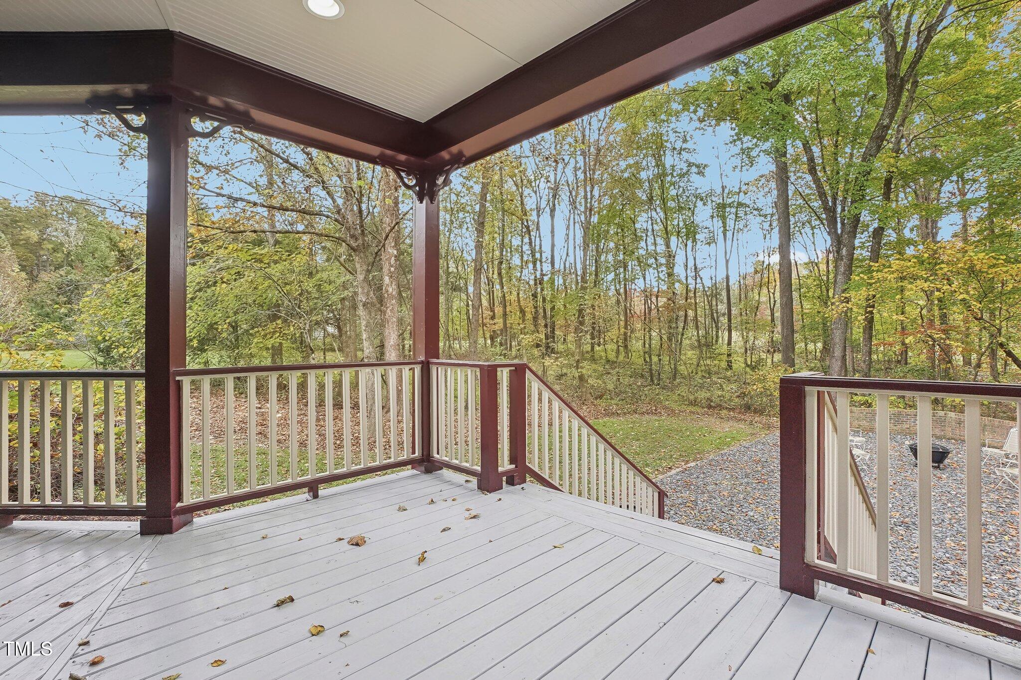 7804 Dairy Ridge Road Mebane, NC 27302 - Photo 38 of 54 Deck off breakfast