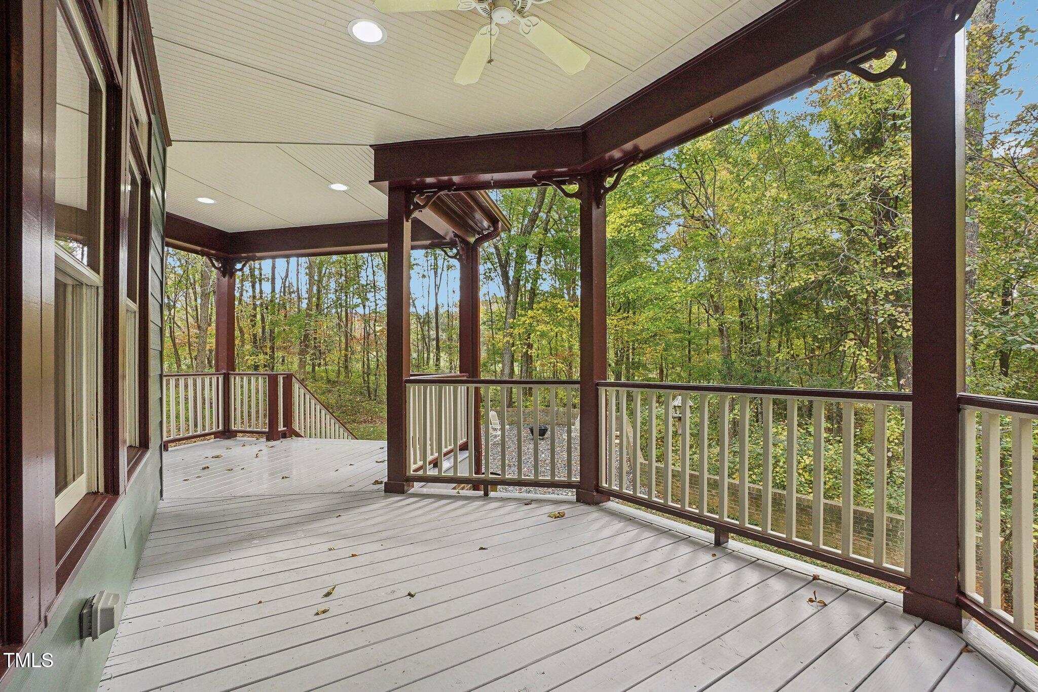 7804 Dairy Ridge Road Mebane, NC 27302 - Photo 39 of 54 Deck off breakfast