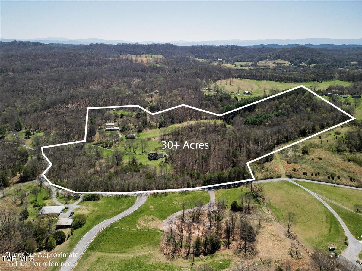 245 Cliff Lane Fall Branch, TN 37656 - Photo 16 of 44 Ariel