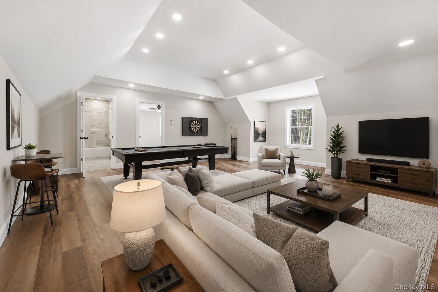 196 Fawn Hill Road Prattsville, NY 12468 - Photo 4 of 48 Upstairs Bonus Room Space Staged.