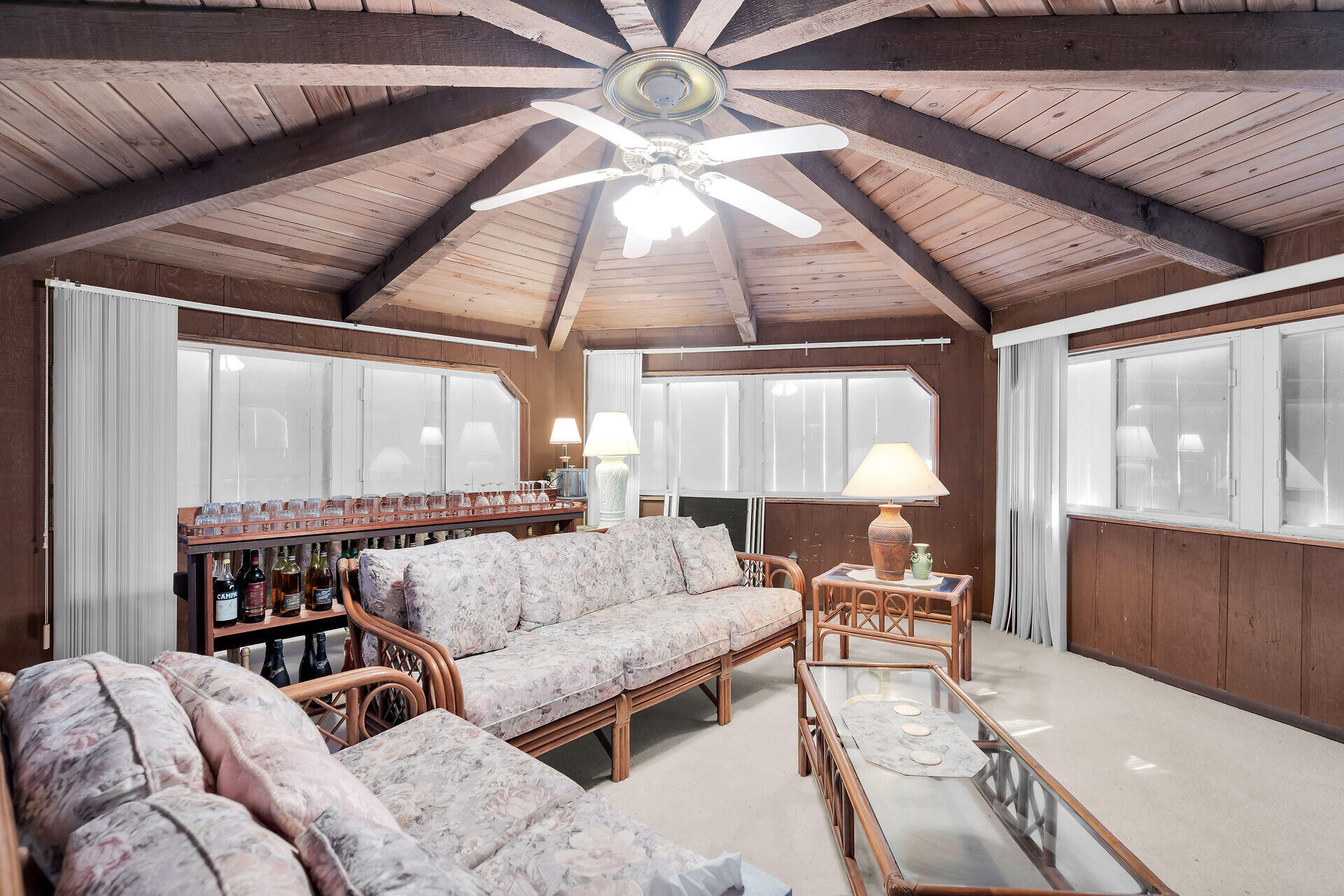 Undisclosed Address Key Largo, FL 33037 - Photo 57 of 69 a living room with furniture and a large window