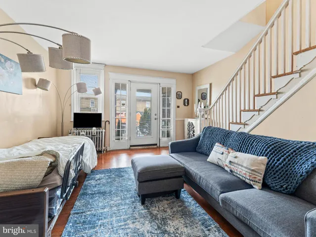 a bedroom with furniture and a couch