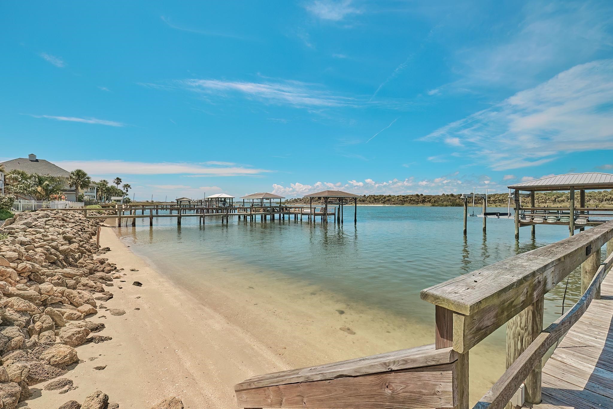 9257 July Lane St. Augustine, FL 32080 - Photo 3 of 48 a view of a lake from a balcony