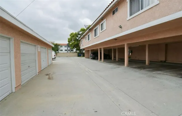 a view of a house with a large windows