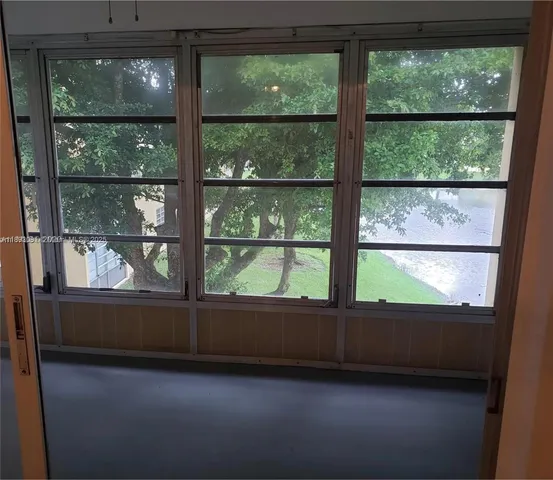 en empty room with window