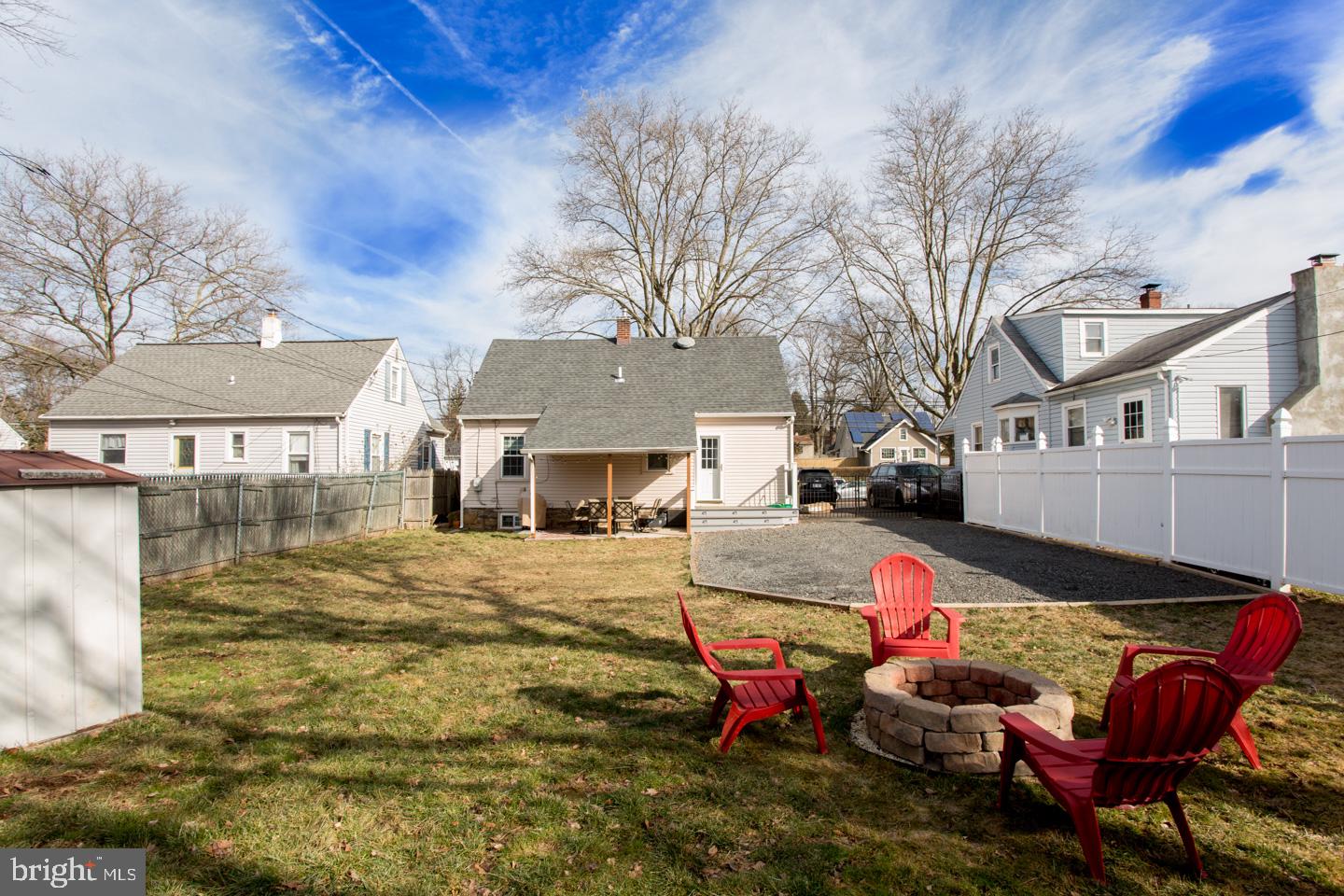 30 West County Line Road Hatboro, PA 19040 - Photo 22 of 23 Fenced Back Yard
