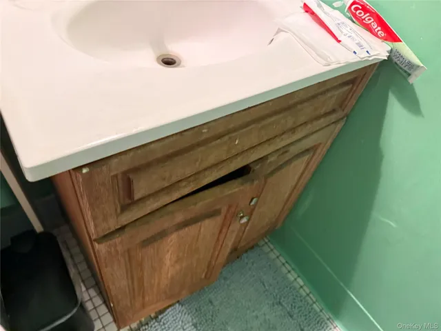 a close up of a sink