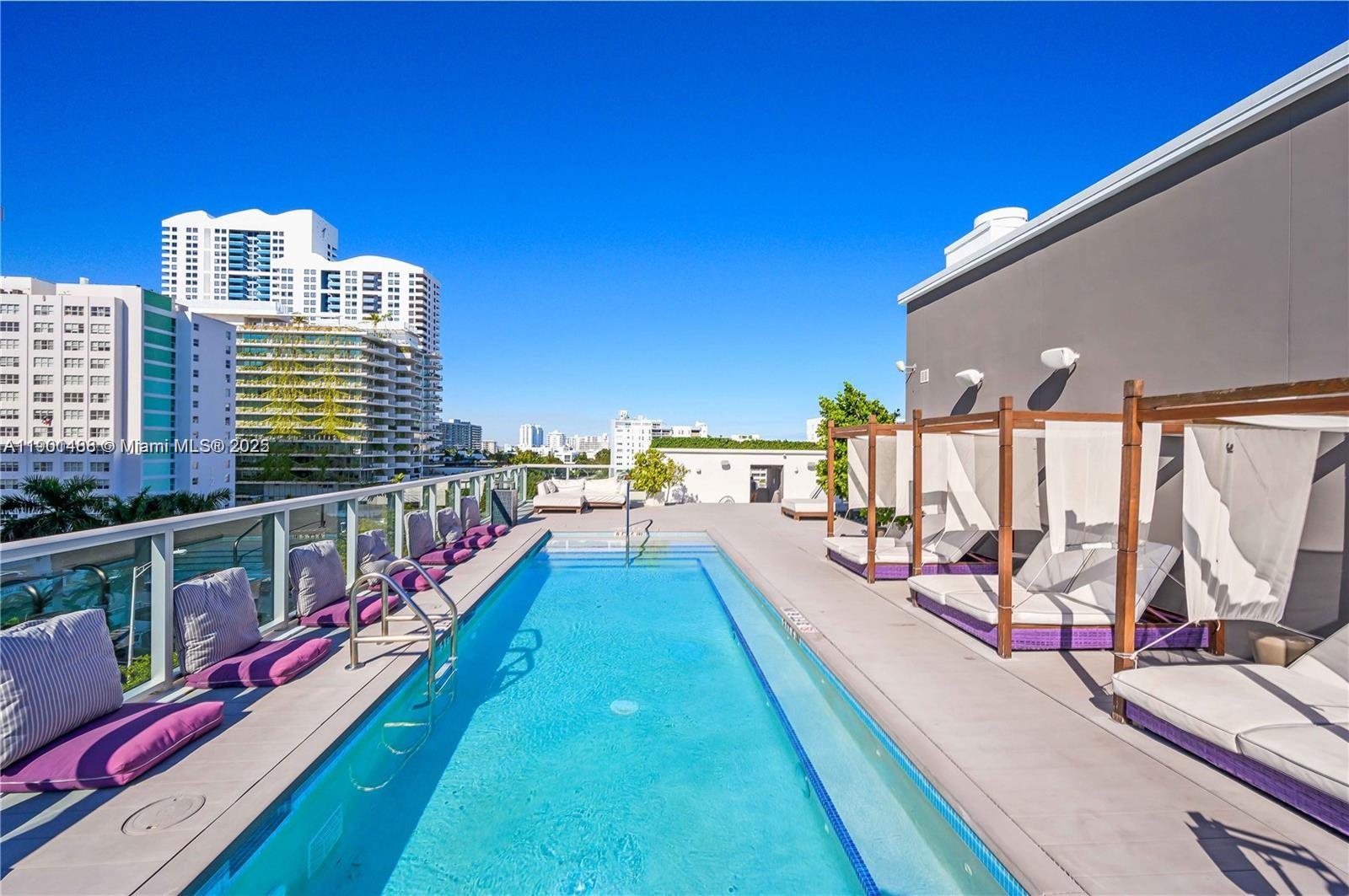 1215 West Avenue, Unit 605 Miami Beach, FL 33139 - Photo 14 of 19 a view of a balcony with chairs