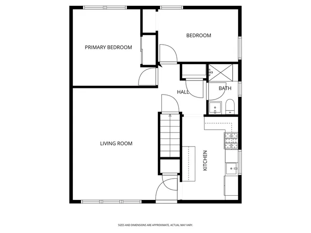 a picture of a floor plan