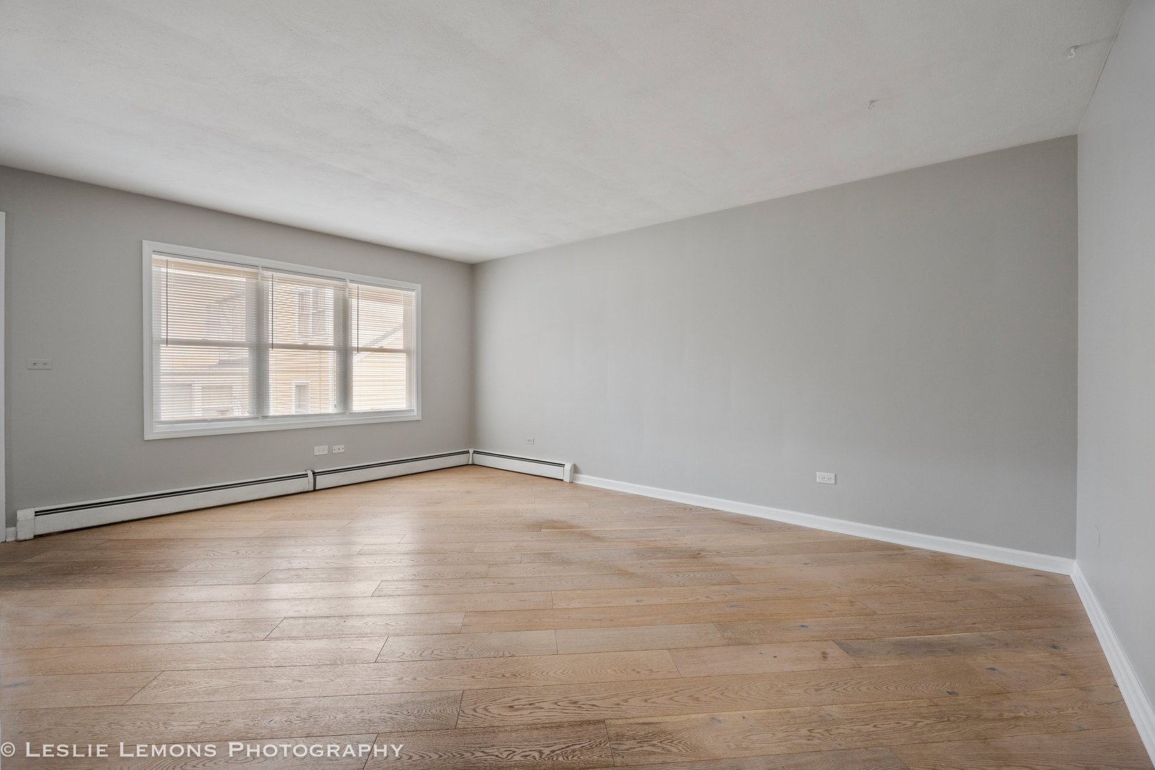 629 South Main Street, Unit BACK Naperville, IL 60540 - Photo 5 of 29 wooden floor in an empty room with a window