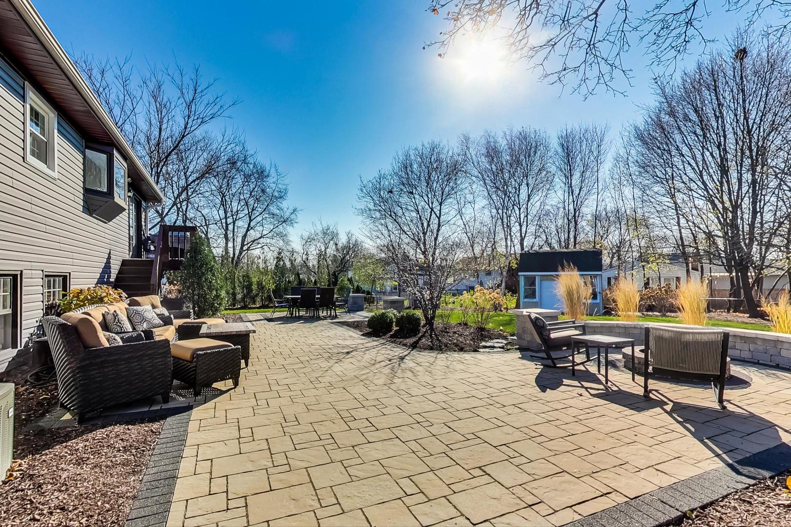 34 Timber Hill Road Buffalo Grove, IL 60089 - Photo 29 of 37 a view of a patio with a yard