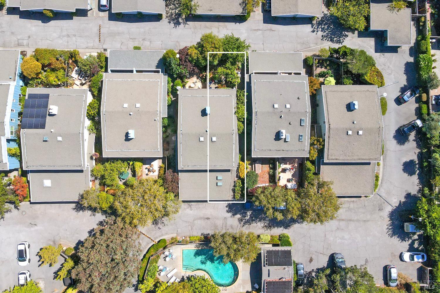 9 Porto Bello Drive San Rafael, CA 94901 - Photo 29 of 34 an aerial view of a house