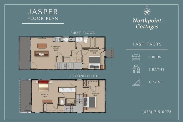 $340,000 | Lot 6 Northpoint Cottages, Hixson, TN 37343