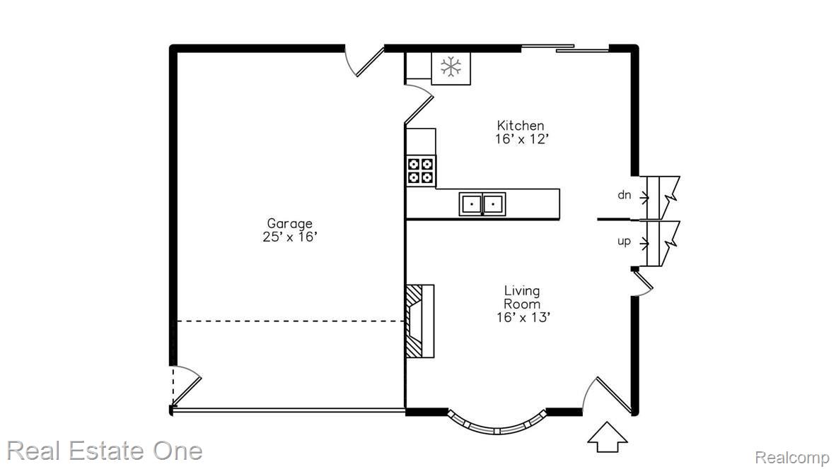 4110 Mapleleaf Road Waterford, MI 48328 - Photo 31 of 33 Entry Level Floor plan
