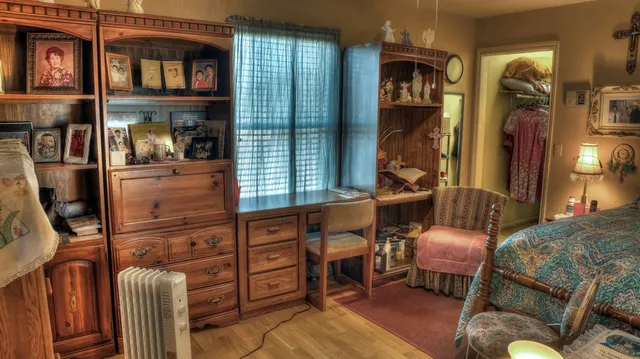 a view of living room with furniture