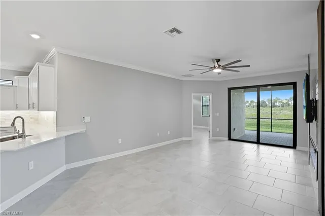 a view of an empty room with window