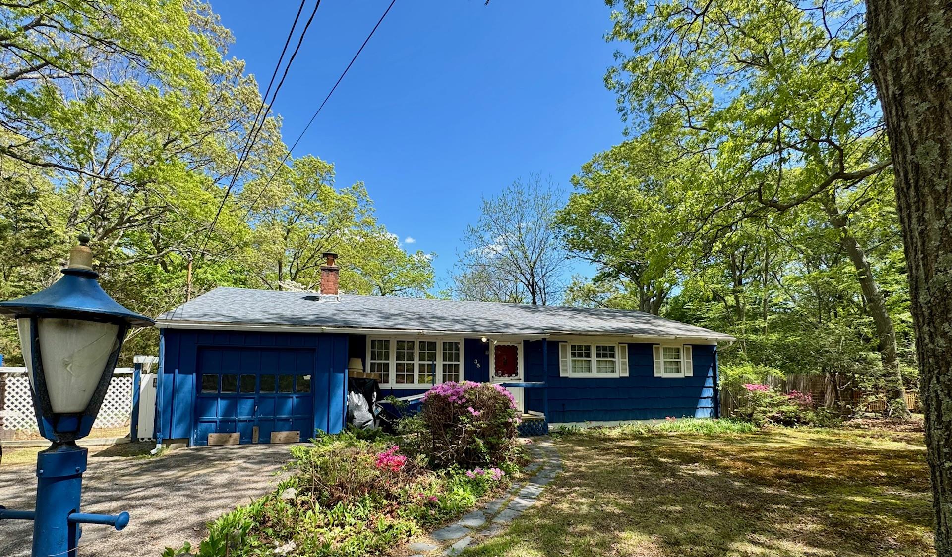 a view of a house with a balcony
